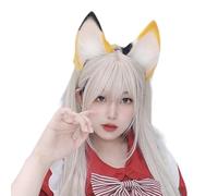 Cerchietto per capelli a forma di orecchie di gatto, per adulti, adolescenti, cosplay, feste in maschera, feste, musica, festival, giochi di ruolo