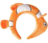 Cerchietto per capelli a forma di pesce pagliaccio, per adulti e bambini, con imbottitura in stile cartone animato, da donna, per trucco, per scattare foto, feste di Natale, cosplay, cosplay, misto