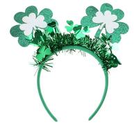 Cerchietto per capelli a forma di trifoglio, per carnevale, festa di Natale, per adolescenti, per donne e ragazze in esecuzione