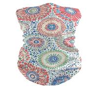 Cerchietto per Capelli Abstract Mandala Flower Stampato Headwrap Lavabile Ghetta per Ciclismo Campeggio Escursionismo