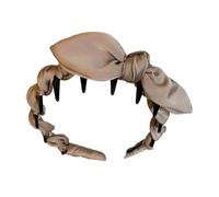 Cerchietto per capelli alla moda con coniglietti color caffè, leggero, elastico, accessorio per capelli per feste in costume, alla moda, universali, orecchie da coniglietto