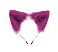 Cerchietto per capelli alla moda unisex con orecchie di gatto, per feste, creativo e decorato in metallo, per bambini in vacanza, adorabile e divertente