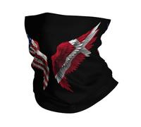 Cerchietto per Capelli America And Denmark Kingdom of Denmark Danes Wing Flag Unisex Headwrap Traspirante Passamontagna per Sports Bambini Donna