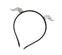 Cerchietto per capelli anime cosplay puntelli festivo diavolo diavolo styling per carnevale fasce per capelli corna leggere