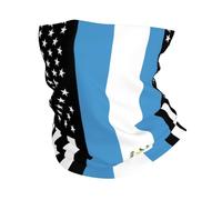 Cerchietto per Capelli Bandiera Americana E Bandiera dello Zimbabwe Lavabile Passamontagna Antivento Bandana per Equitazione Pesca Motocicletta