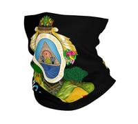 Cerchietto per Capelli Bandiera Amica Poliestere Protezione del Viso Lavabile Bandana per Snowboard Motocicletta Equitazione