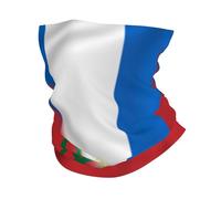 Cerchietto per Capelli Bandiera metà Nicaraguense E metà Cambogiana Unisex Protezione del Viso Poliestere Bandana per Ciclismo Motocicletta Estivo