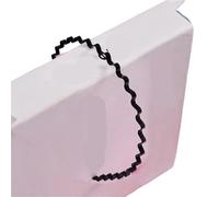 Cerchietto Per Capelli Cerchietto for capelli a forma di onda semplice, accessori for copricapo elastici a molla incrociata in metallo sottile(Style1)