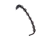 Cerchietto Per Capelli Cerchietto for capelli a forma di onda semplice, accessori for copricapo elastici a molla incrociata in metallo sottile(Style4)