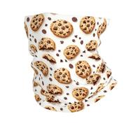 Cerchietto per capelli Chocolate biscuit Print Sciarpa a mezza faccia