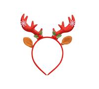 Cerchietto per capelli con corna di renna, divertente copricapo per feste e vacanze, per ragazze, scuola, riunioni di famiglia, vacanze, celebrazioni stagionali, cena di Natale