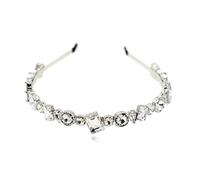 Cerchietto per capelli con cristalli Corea del Sud con diamanti Set con strass Forcina fine di fascia alta Super Fairy Sen Serie retrò francese a rete rossa