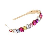 Cerchietto per capelli con cristalli scintillanti, per concorsi di fine anno, sposa, matrimonio, matrimonio, copricapo con cristalli