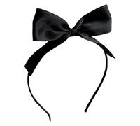 Cerchietto per capelli con fiocco, da donna, morbido, elegante, accessorio per capelli da donna