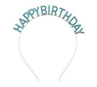 Cerchietto per capelli con lettere per feste e feste per la testa creativa di buon compleanno