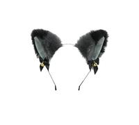 Cerchietto per capelli con orecchie di animale, accessorio per feste a tema anime, accessorio per cosplay, abito in maschera n. 20