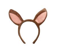 Cerchietto per capelli con orecchie di animali della giungla, decorazioni per feste in peluche per costumi cosplay, oggetti di scena e regali per foto di compleanno, cerchietto con orecchie di animali