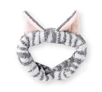Cerchietto per capelli con orecchie di gatto, accessori per doccia, elastici, per lavare il viso, strumento per capelli di bellezza, bella fascia per capelli da donna, per studenti, yoga, 1 pezzo