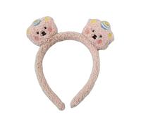 Cerchietto per capelli con orecchie d'orso, cerchietto per il trucco, decorativi per capelli, anello in peluche per donne, adolescenti e ragazze
