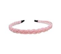 Cerchietto per capelli con perline a tesa larga, per sposa, matrimonio, donna, fascia per capelli, regolabile, per bambini, studenti, adolescenti, rosa