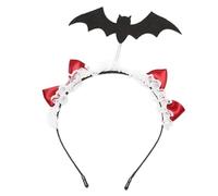 Cerchietto per capelli con pipistrello, per studenti, appuntamenti notturni, da indossare tutti i giorni, per feste in costume, accessorio per studenti