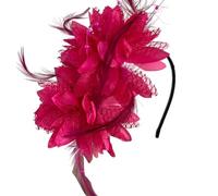 Cerchietto per capelli con piume alla moda, per Halloween, da indossare tutti i giorni e occasioni celebrative