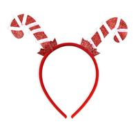 Cerchietto per capelli con renne, con orecchie di alce, piccole e divertenti, per bambini