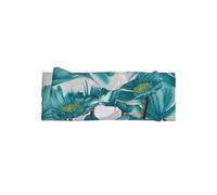 Cerchietto per capelli con stampa floreale grigio e bianco foglia di tè - Regalo per neonati, perfetto per neonati e ragazze - Accessori per capelli da principessa dolce