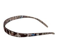 Cerchietto per capelli con stampa leopardata, versatile, antiscivolo, tinta unita