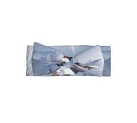 Cerchietto per capelli con stampa paesaggio invernale - Morbido elastico fiocco accessori per capelli in nylon per neonati e bambine