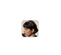 Cerchietto per capelli con stella color oro scintillante, accessorio per capelli, festival, celestiale, corona da fata, corona da fata, copricapo da sposa