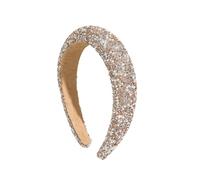 Cerchietto per Capelli con Strass Fascia elastica for capelli da donna con cristalli di lusso e fascia for capelli da ragazza(Color2)