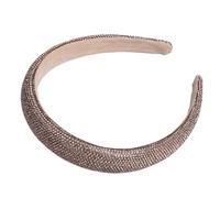 Cerchietto per Capelli con Strass Fascia for capelli con strass, fascia lucida, accessori for capelli da donna(Champagne)