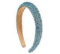 Cerchietto per Capelli con Strass Fascia for capelli ispessita in spugna con strass da donna, accessori for capelli for adulti(Color2)