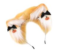 Cerchietto per capelli con temperamento semplice, fasce per capelli, multifunzionali, per Halloween, cosplay, feste a tema anime, vampiri, demoni, orecchie di lupo