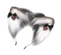 Cerchietto per capelli con temperamento semplice, fasce per capelli, multifunzionali, per Halloween, cosplay, feste a tema anime, vampiri, demoni, orecchie di lupo