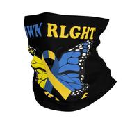 Cerchietto per Capelli Consapevolezza della Sindrome Poliestere Bandana Durevole Passamontagna per Estivo Motocicletta Sports
