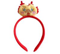 Cerchietto per capelli da donna a forma di artiglio per capodanno cinese drago coda di cavallo alta forcine antiscivolo
