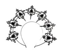 Cerchietto per capelli da donna, alla moda, fatto a mano, in lega, vintage, accessorio per capelli da sposa