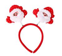 Cerchietto per capelli da donna, cerchietti per capelli con renna, fascia per capelli con corna di Babbo Natale, albero di Natale, decorazione per feste