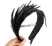 Cerchietto per capelli da donna, colorato, per cocktail party, travestimento francese, accessorio per la testa