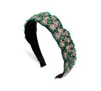 Cerchietto per capelli da donna con perle e strass, accessorio elegante per ogni occasione (serie 14-1)