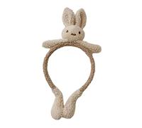 Cerchietto per capelli da donna, in peluche, a forma di coniglio, morbido motivo a cartoni animati, accessorio per capelli, accessorio per feste in costume, accessori per foto