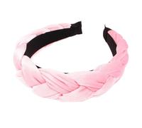 Cerchietto per capelli da donna, in velluto, per spa, largo, per il trucco, morbido per la cura della pelle, fascia per capelli, fascia per capelli, accessorio per donne e ragazze, rosa