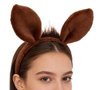 Cerchietto per capelli da donna, morbido e versatile, in peluche | Fascia per la cura del viso, per feste di Capodanno, per spettacoli e celebrazioni