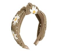 Cerchietto per capelli da donna, per lo stile a tesa larga, carino lavaggio viso supporto per capelli all'aperto primavera scattare foto costume per indossare la testa per