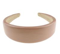 Cerchietto per capelli da donna, per matrimoni, compleanni, Natale, sera, larghezza 4 cm, imbottito, in finta pelle, accessorio per capelli, colore: rosa