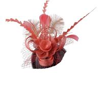 Cerchietto per capelli da donna, per ricevimenti, matrimoni, cocktail, fiori, piume, fermagli per capelli