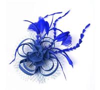 Cerchietto per capelli da donna, per ricevimenti, matrimoni, cocktail, fiori, piume, fermagli per capelli