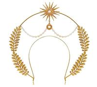 Cerchietto per capelli da donna, VirginMary, per matrimonio, dea del sole, accessorio per capelli, decorazione per capelli, antiscivolo, alla moda